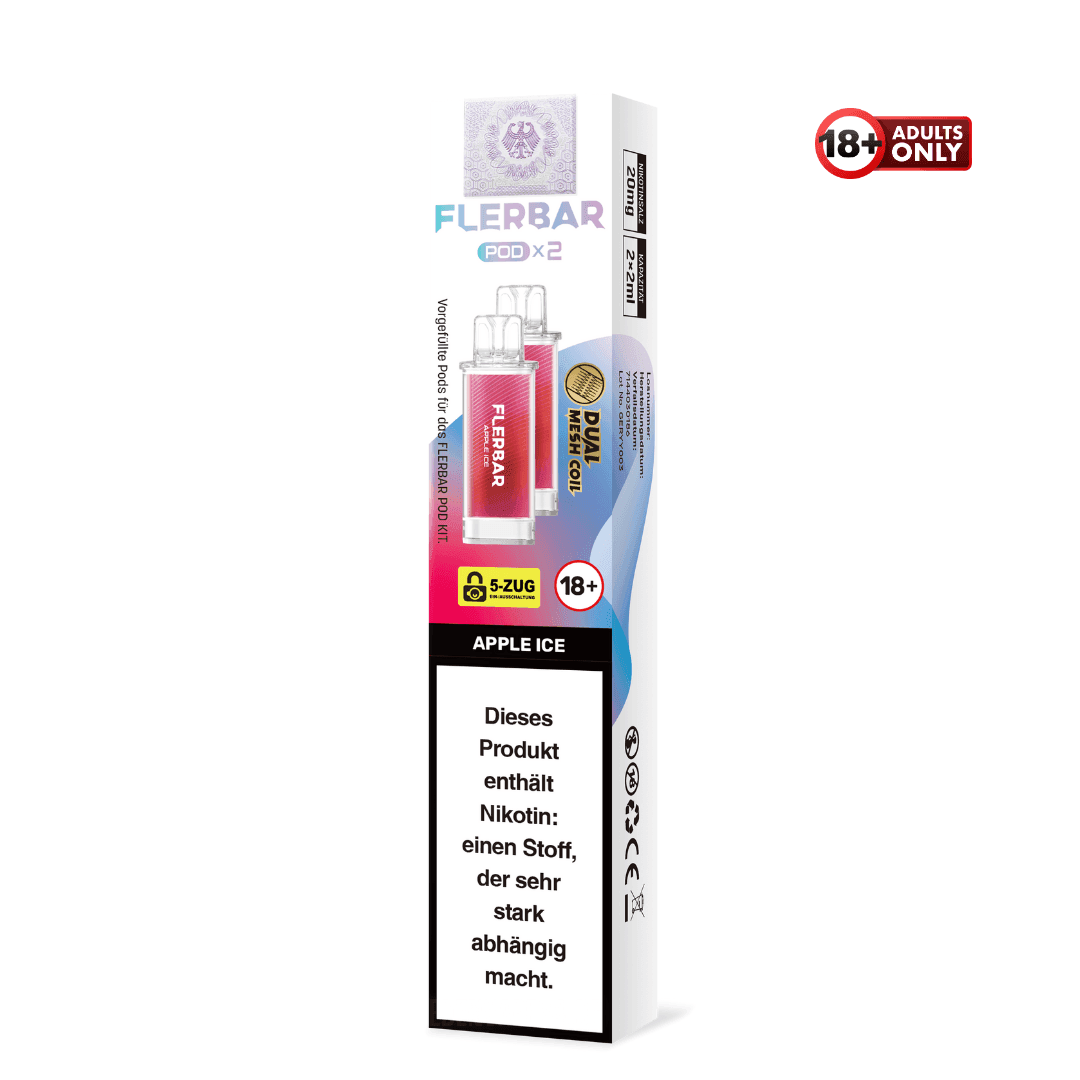 Flerbar Prefilled Pod Apple Ice - EdenVape24