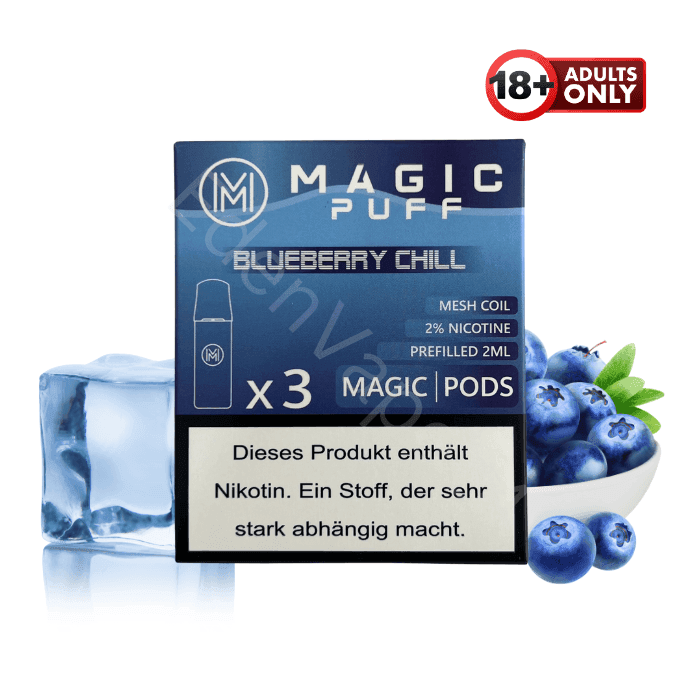 Magic Puff Pods - Blueberry Chill - EdenVape24
