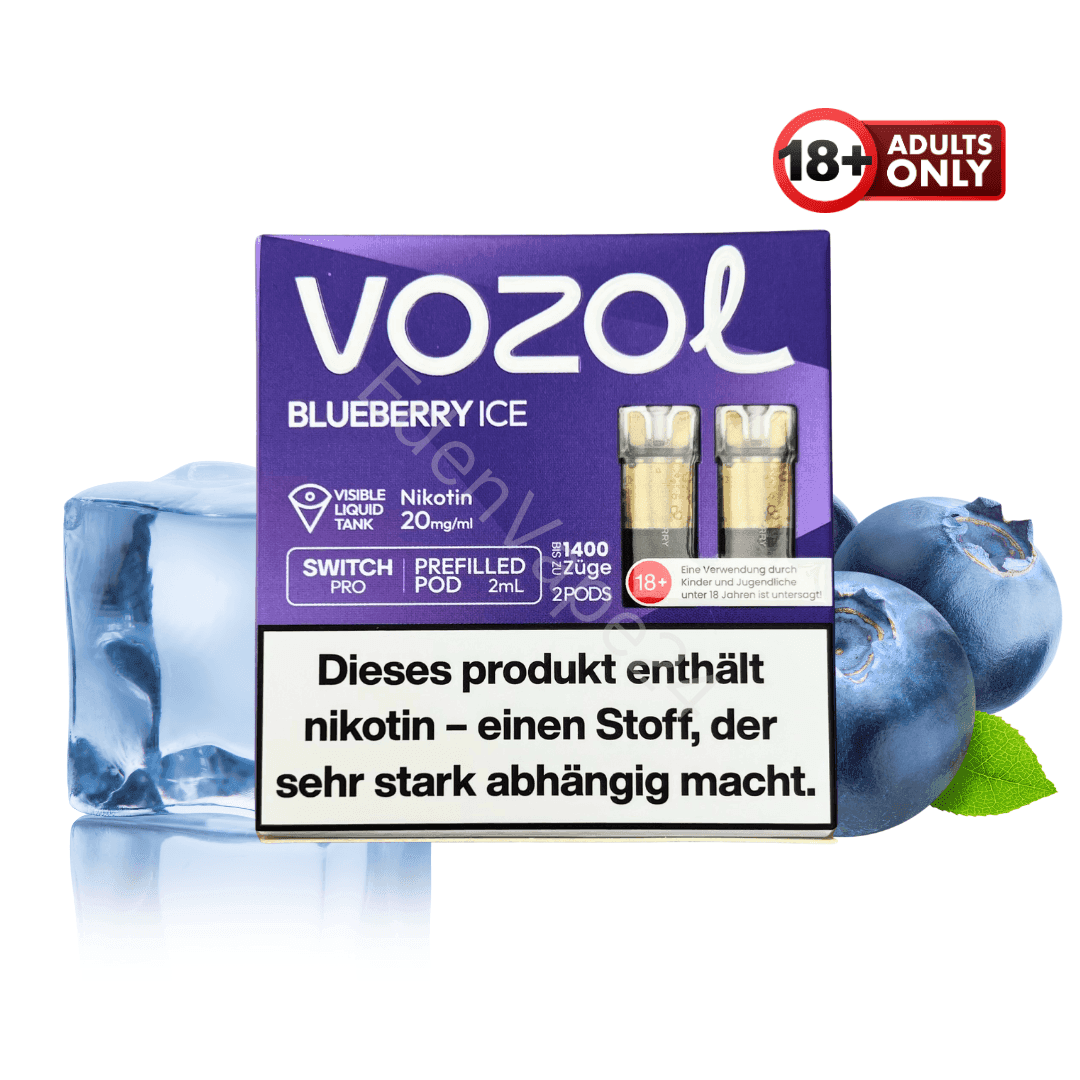 Vozol Pod - Blueberry Ice - EdenVape24