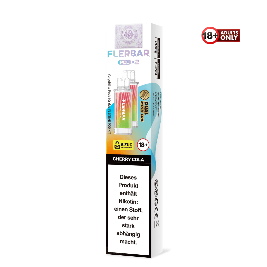Flerbar Prefilled Pod Cherry Cola - EdenVape24