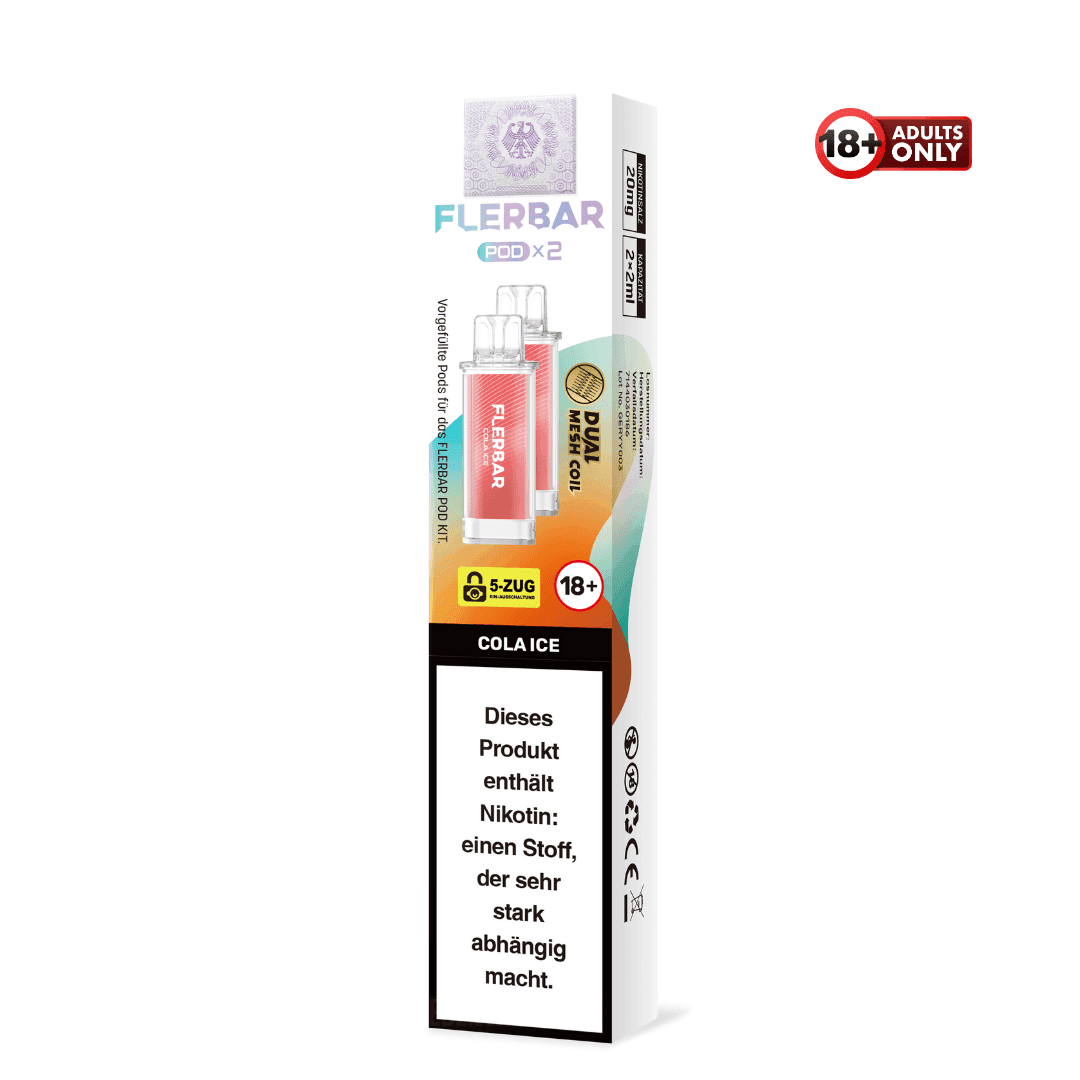 Flerbar Prefilled Pod Cola Ice - EdenVape24