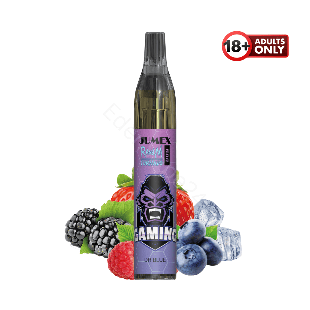 RandM Tornado 600 Fumot Vapes - Dr Blue - EdenVape24
