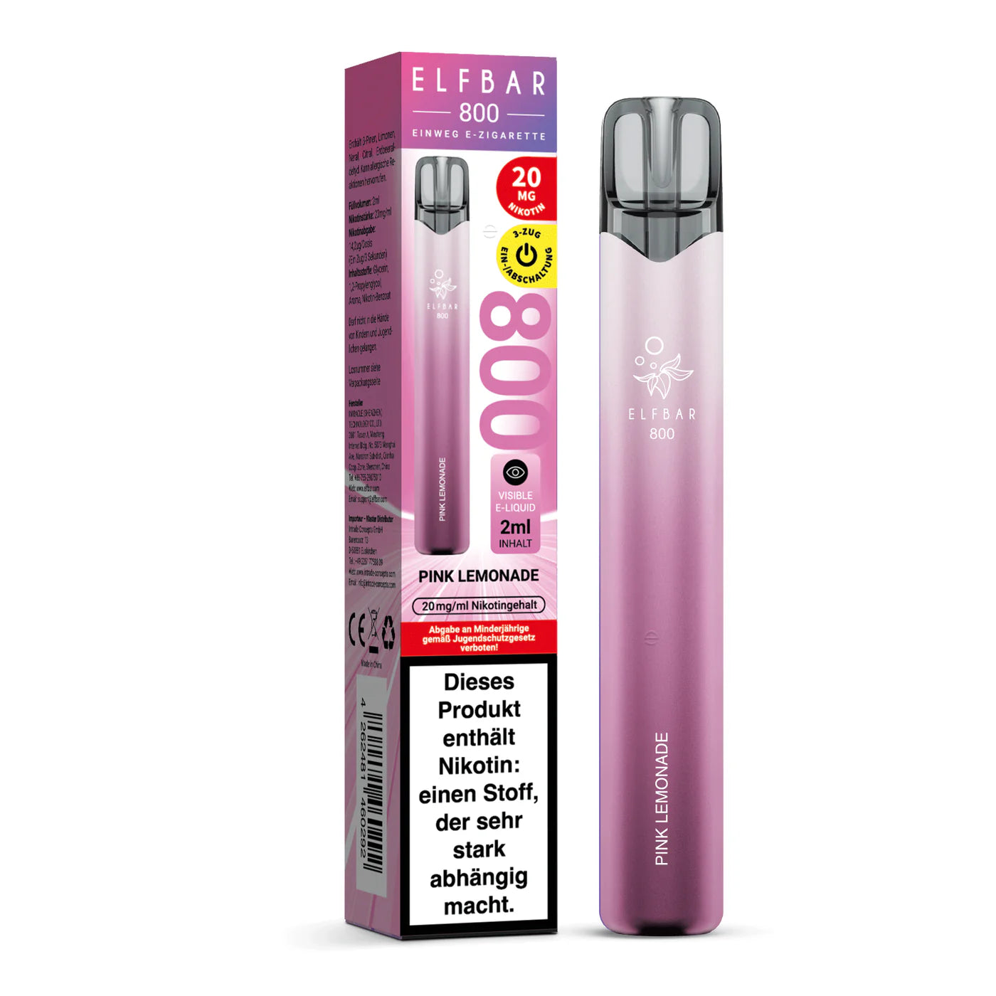 Elfbar 800 pink lemonade