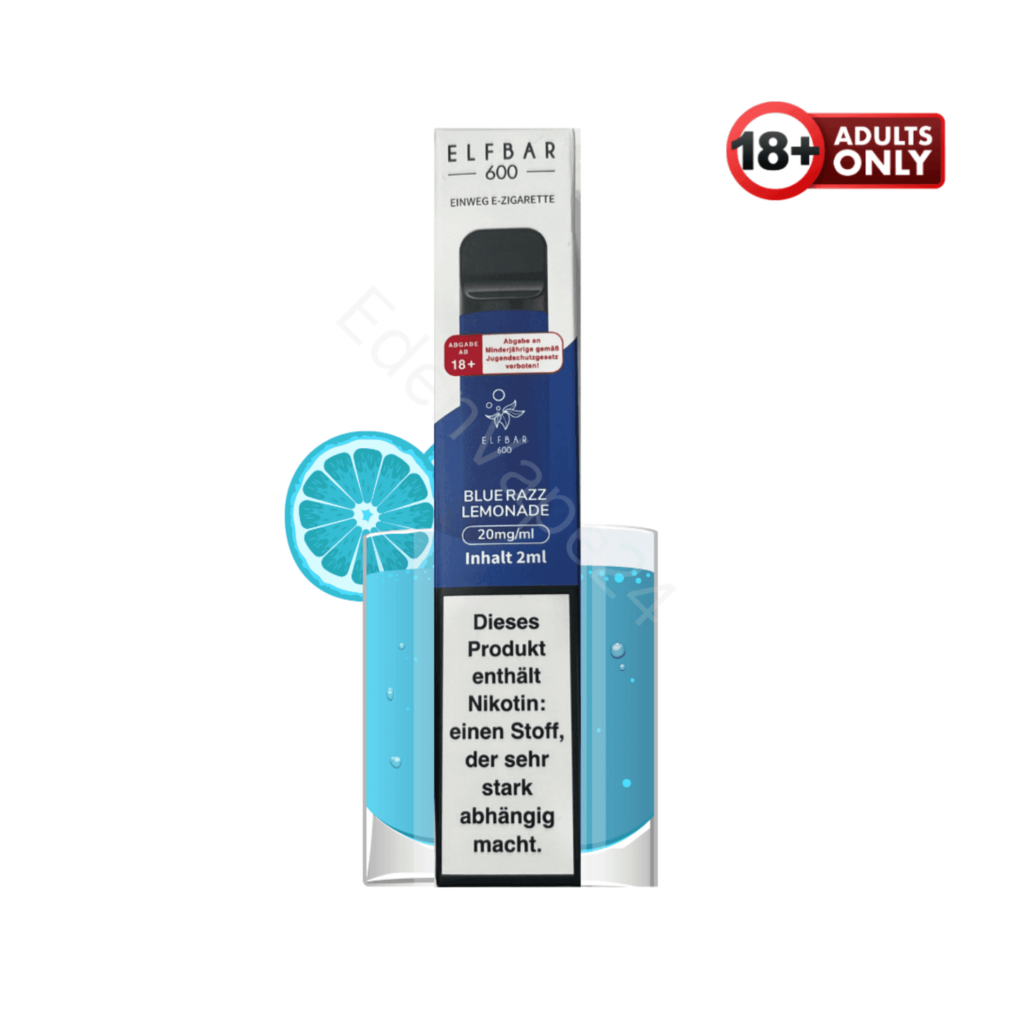 Elfbar 600 - Blue Razz Lemonade - EdenVape24