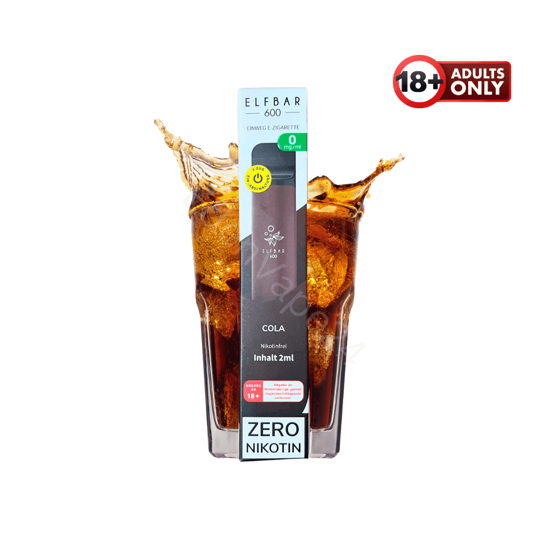 Elfbar 600 - Cola - Nikotinfrei - EdenVape24