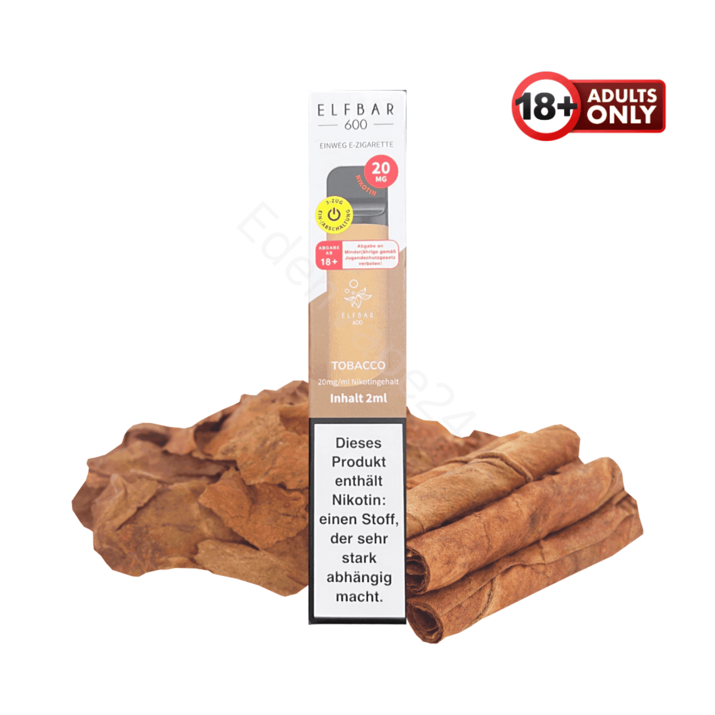 Elfbar 600 - Tobacco - EdenVape24