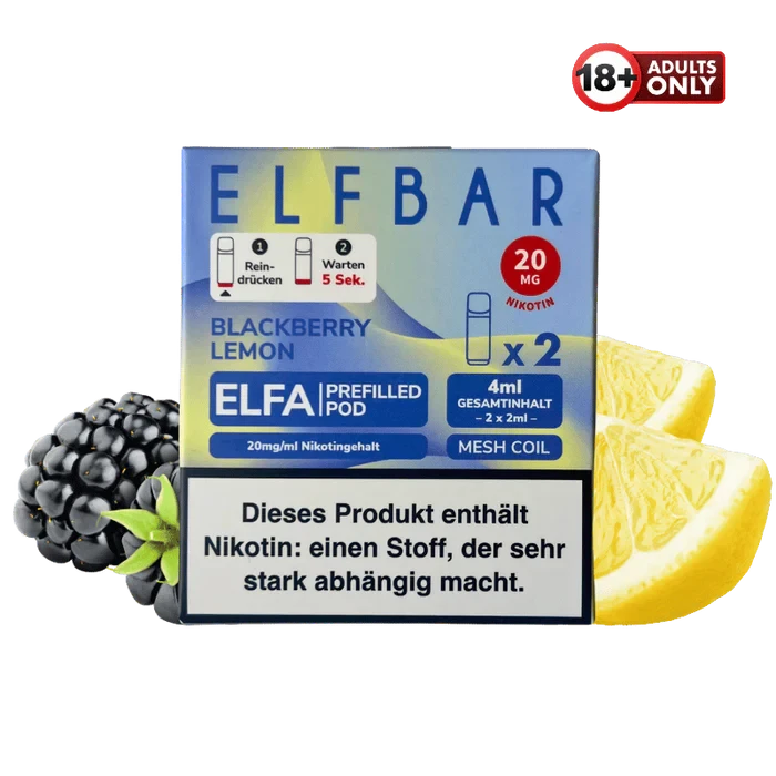 Elfbar ELFA Pods - Blackberry Lemon