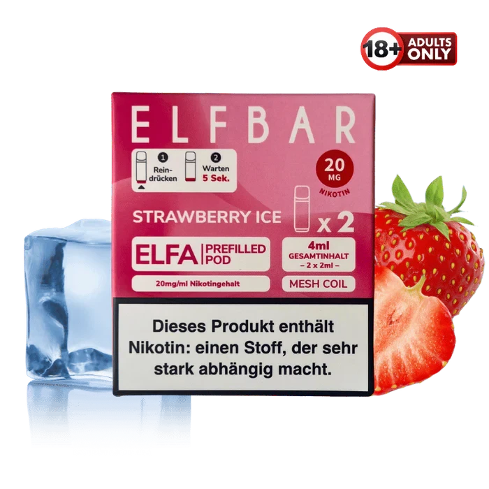 Elfbar ELFA Pods - Strawberry Ice