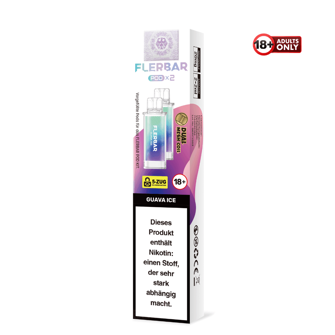 Flerbar Prefilled Pod Guava Ice - EdenVape24