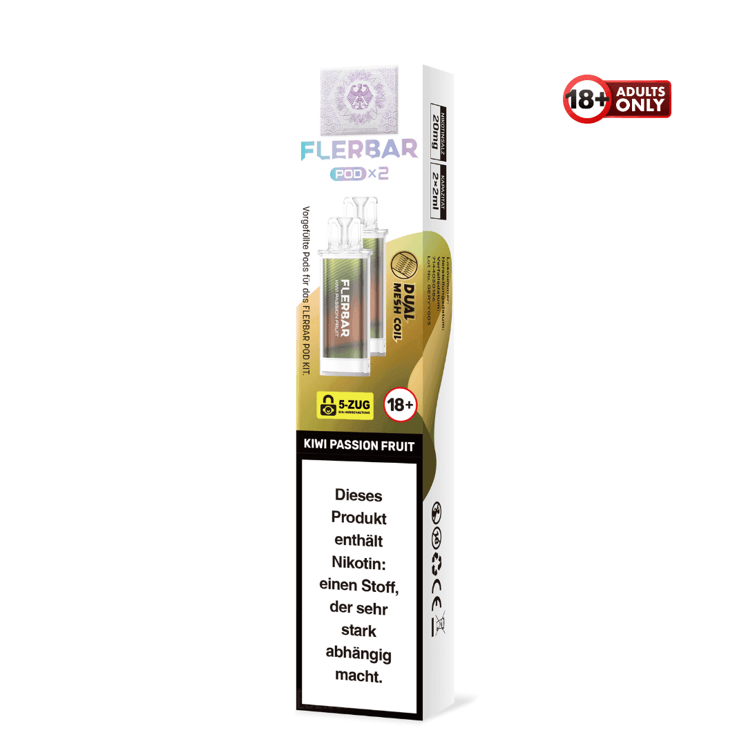 Flerbar Pod Kiwi Passion Fruit - EdenVape24