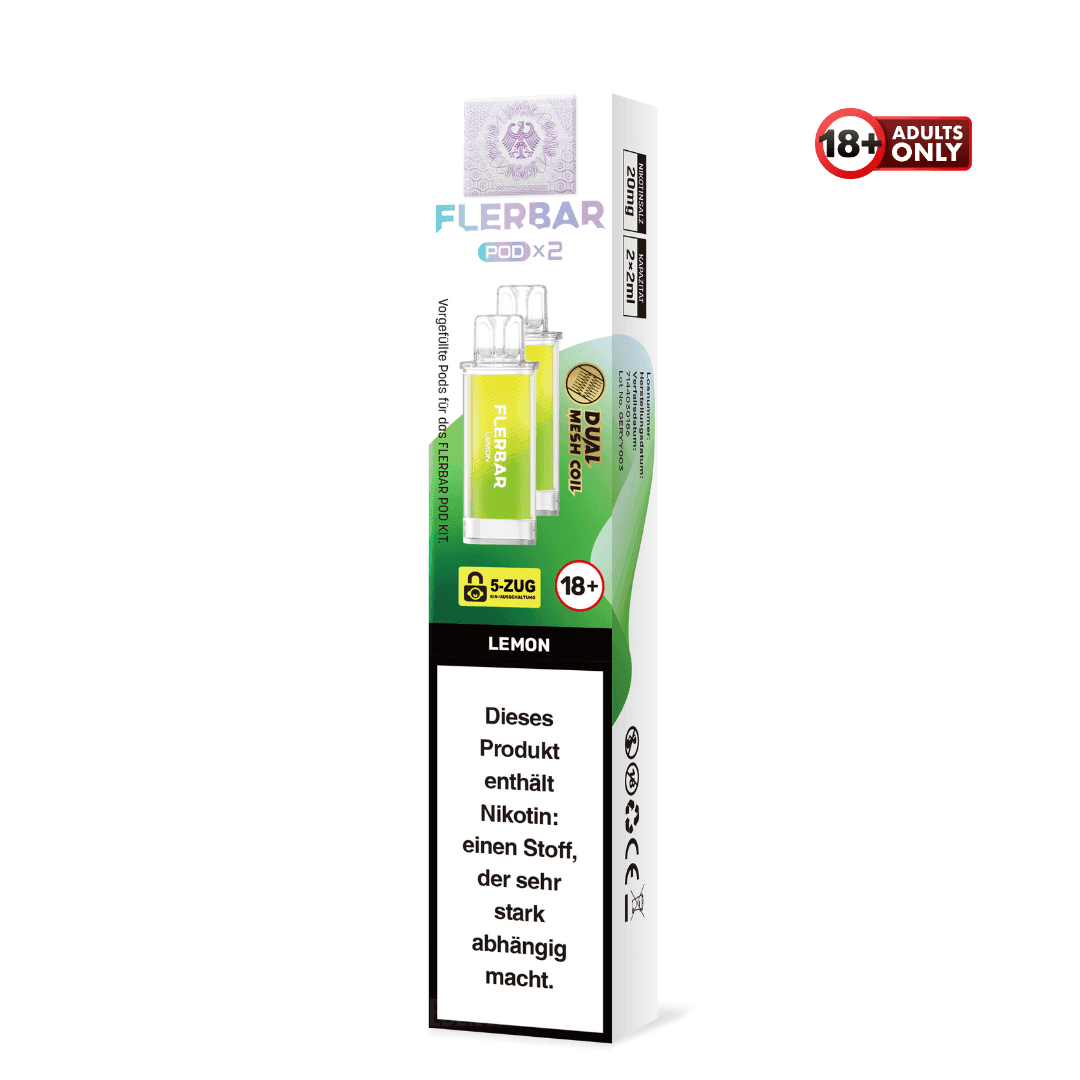 Flerbar Prefilled Pod Lemon - EdenVape24