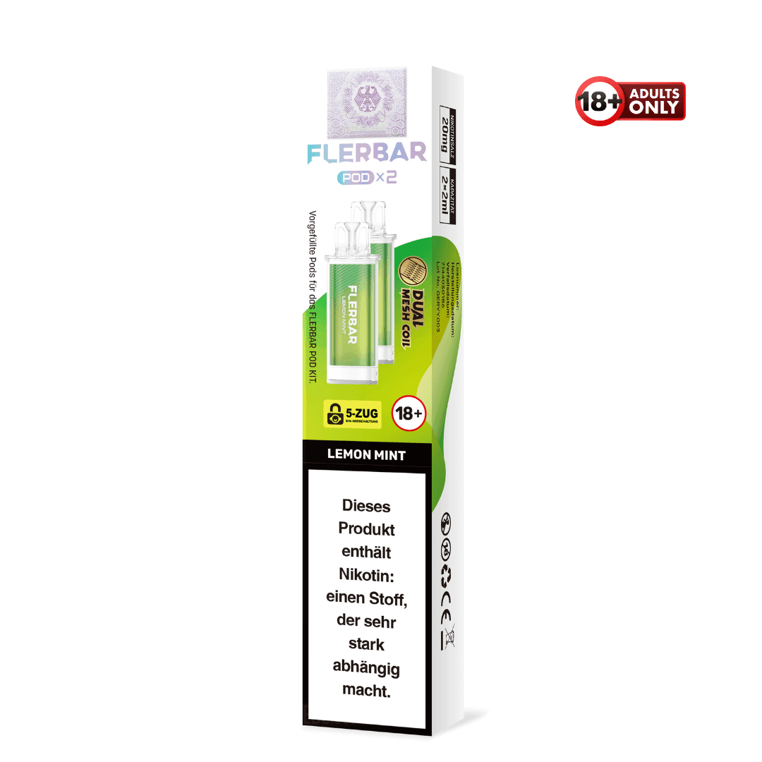 Flerbar Pod Lemon Mint - EdenVape24