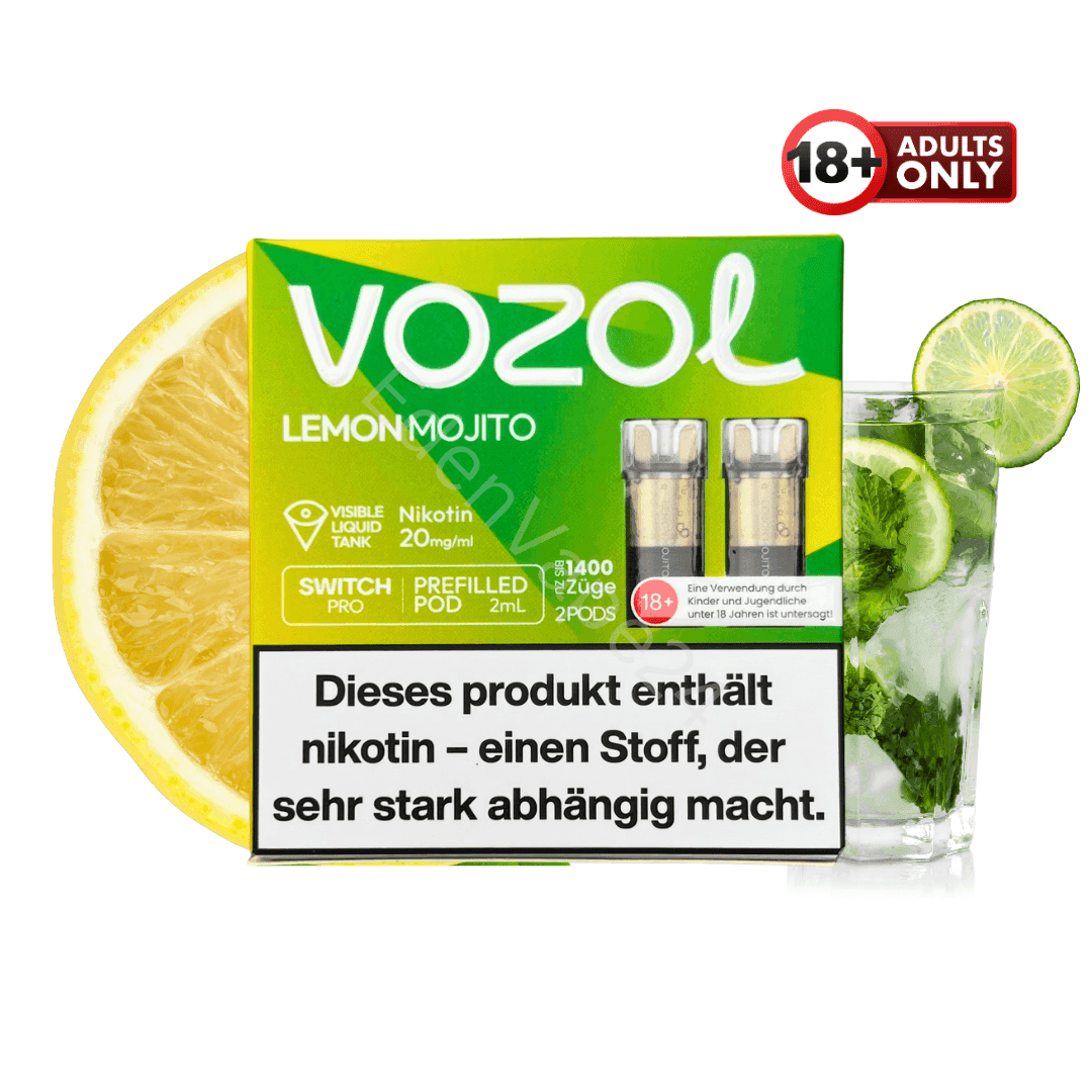 Vozol Pod - Lemon Mojito - EdenVape24