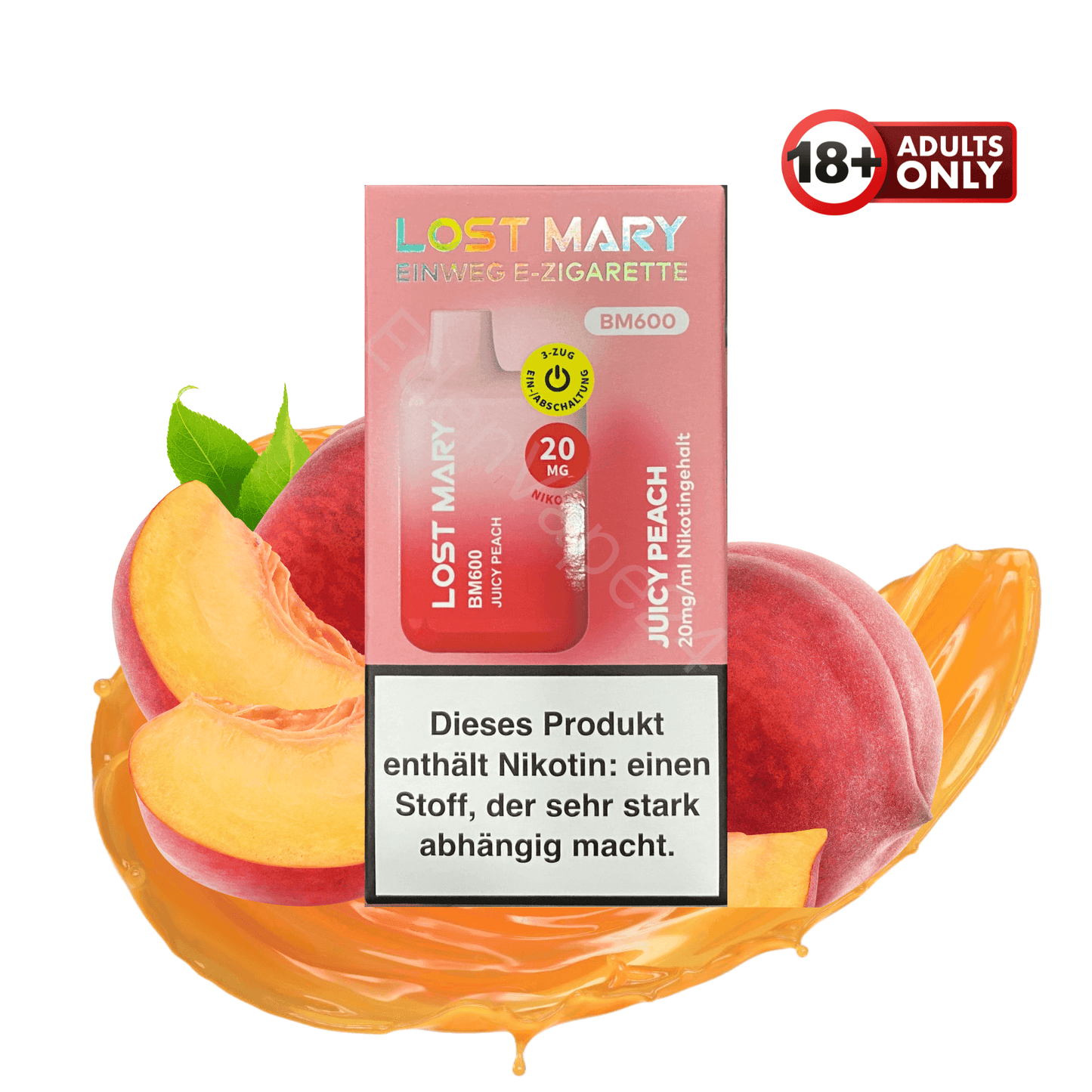 Lost Mary BM600 - Juicy Peach - EdenVape24