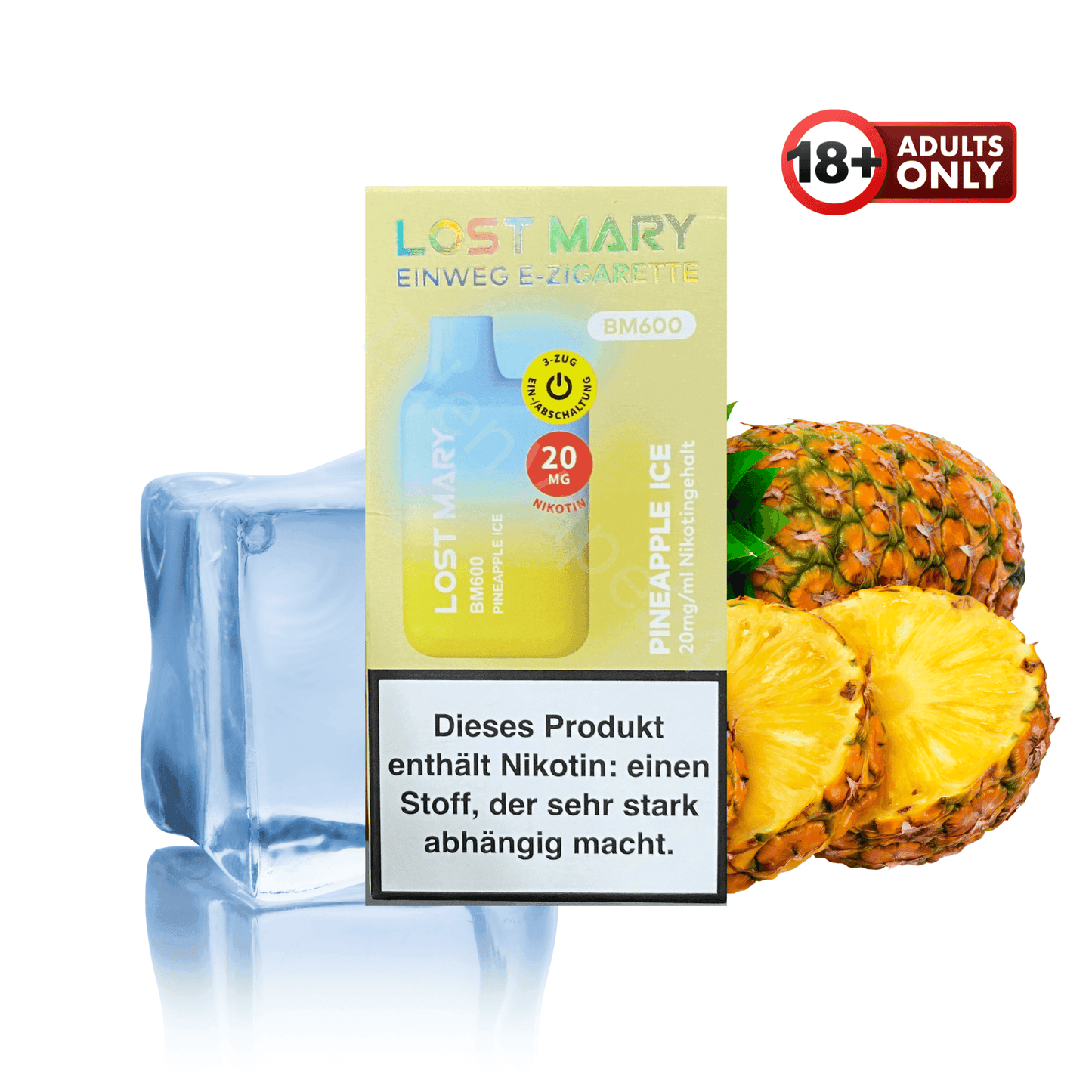 Lost Mary BM600 - Pineapple Ice - EdenVape24