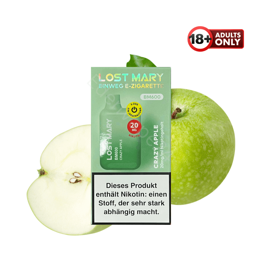 Lost Mary BM600 - Crazy Apple - EdenVape24