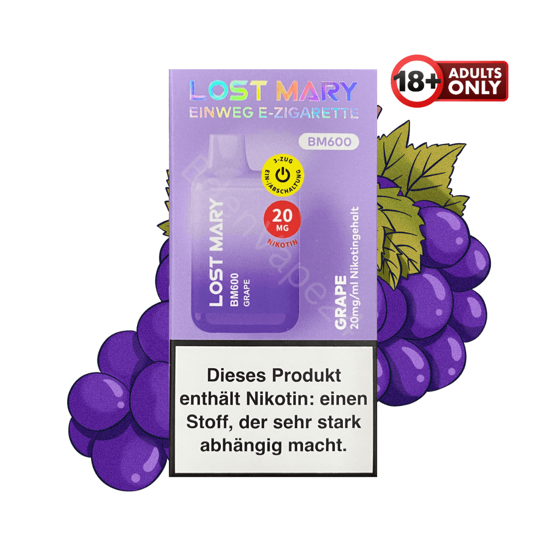 Lost Mary BM600 - Grape - EdenVape24