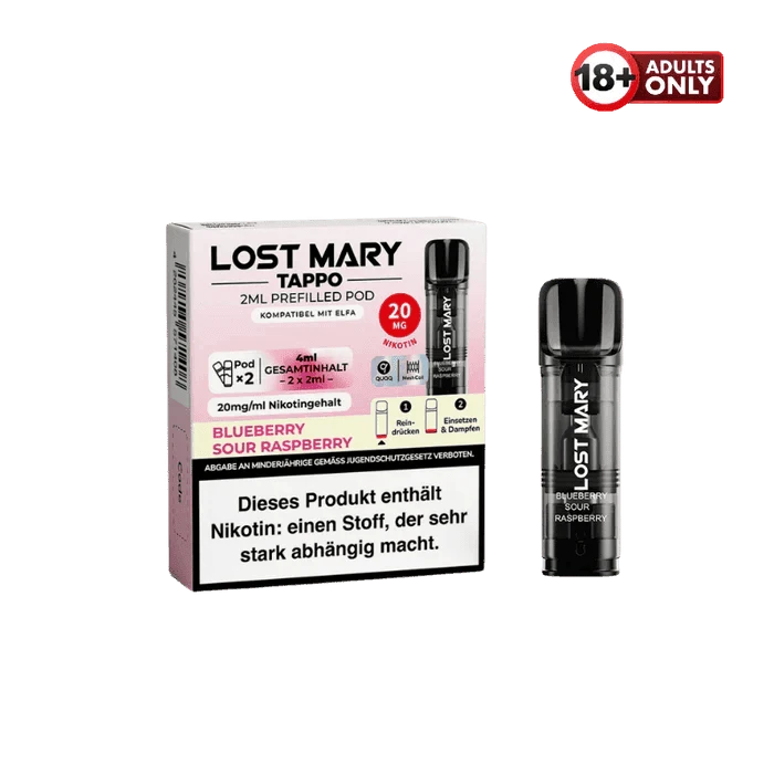 Lost Mary Pod - Blueberry Sour Raspberry - EdenVape24