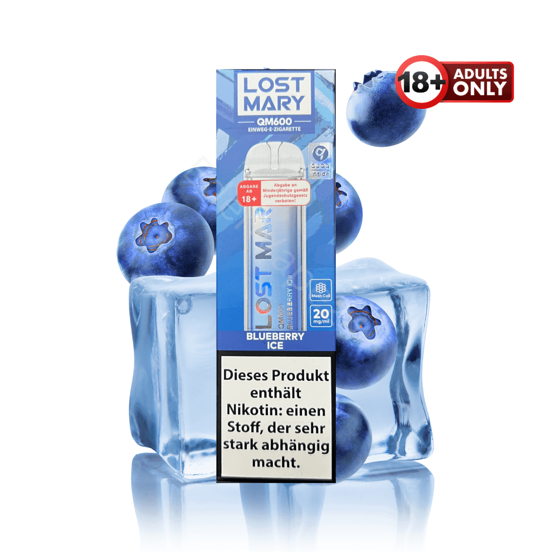 Lost Mary QM600 - Blueberry Ice - EdenVape24