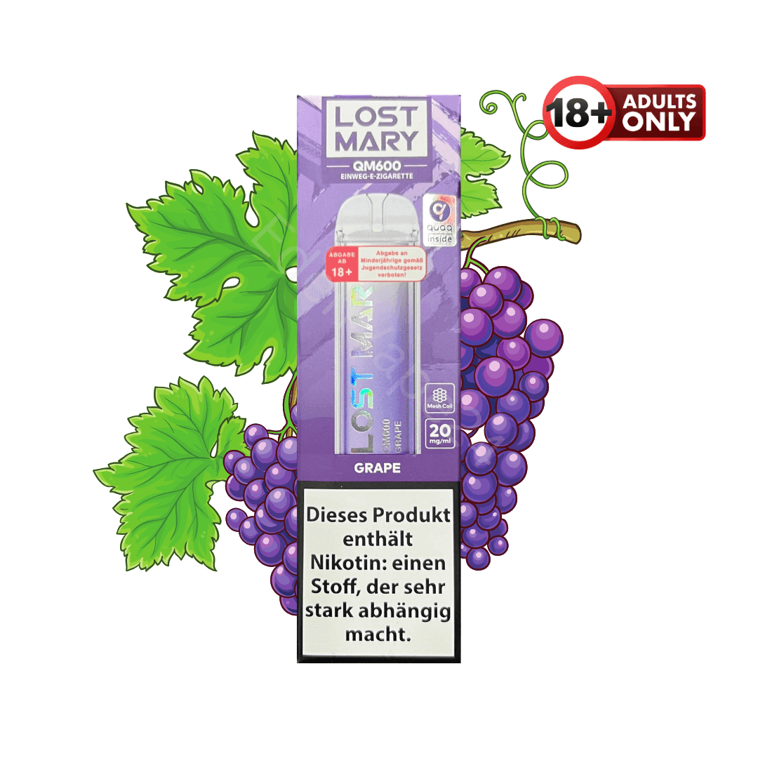 Lost Mary QM600 - Grape - EdenVape24