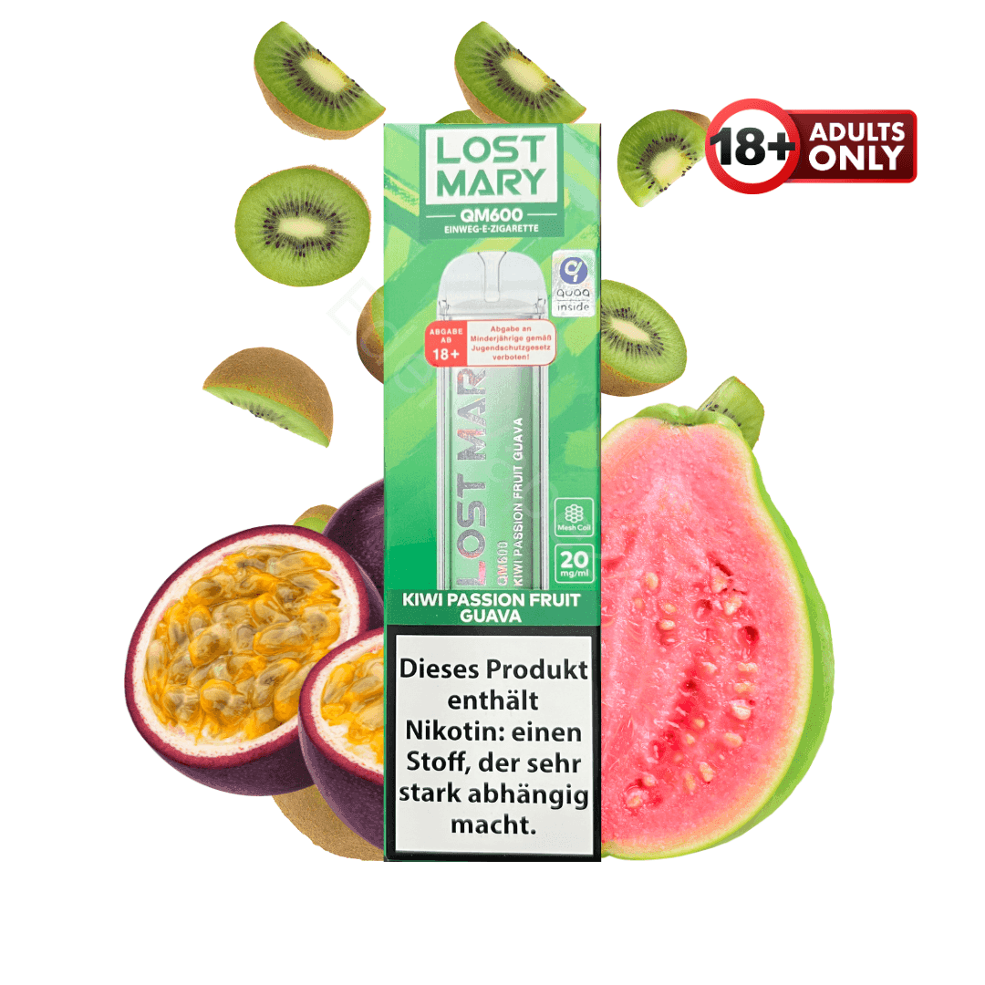 Lost Mary QM600 - Kiwi Passion Fruit Guava - EdenVape24