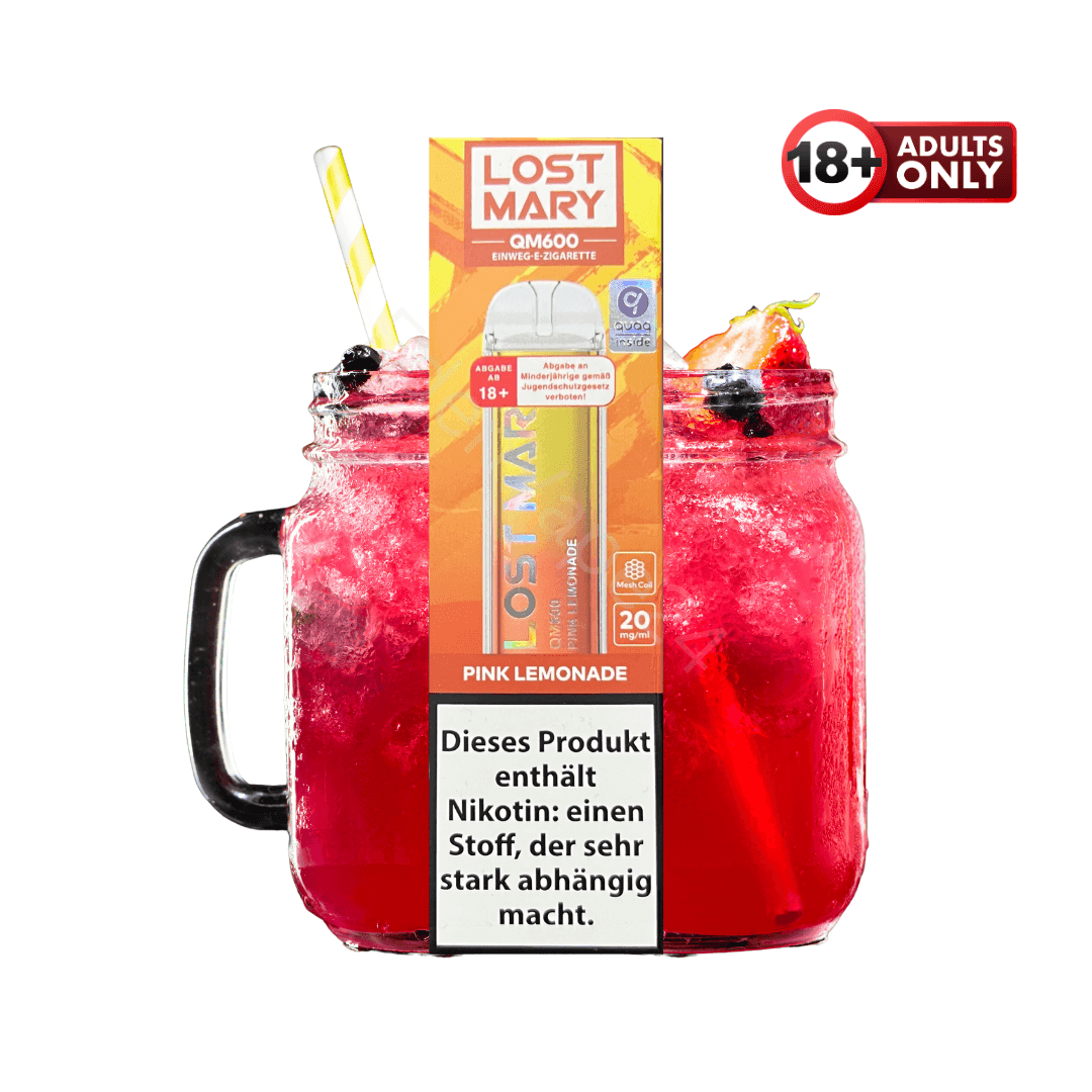 Lost Mary QM600 - Pink Lemonade - EdenVape24