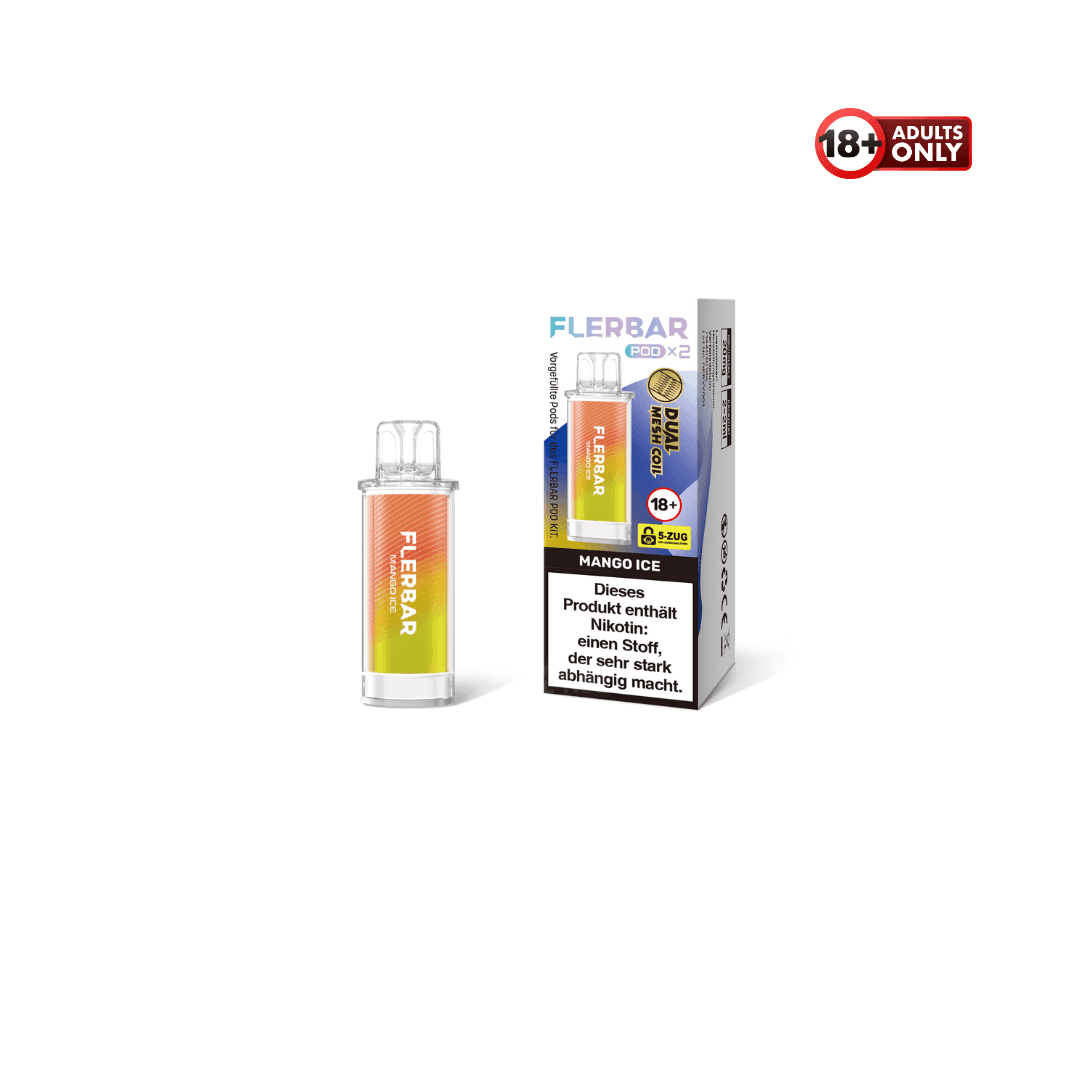 Flerbar Prefilled Pod Mango Ice - EdenVape24