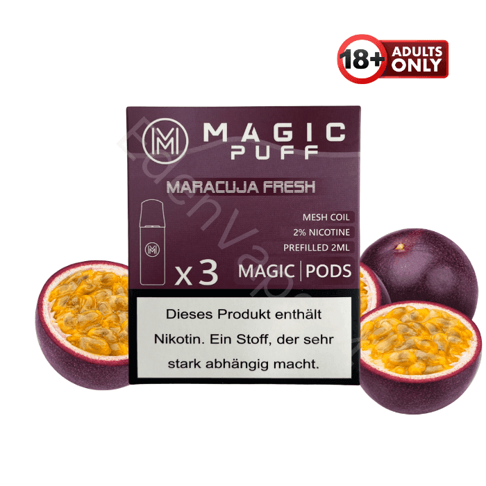Magic Puff Pods - Maracuja Fresh - EdenVape24