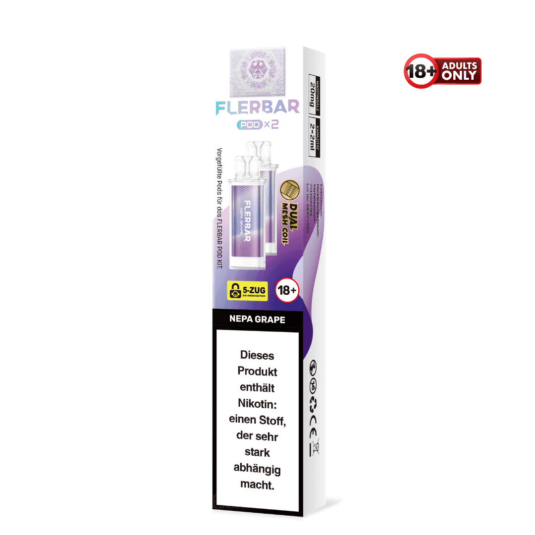 Flerbar Pod Nepa Grape - EdenVape24
