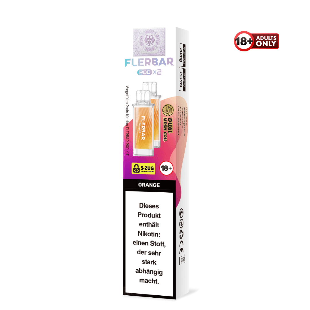 Flerbar Prefilled Pod Orange - EdenVape24