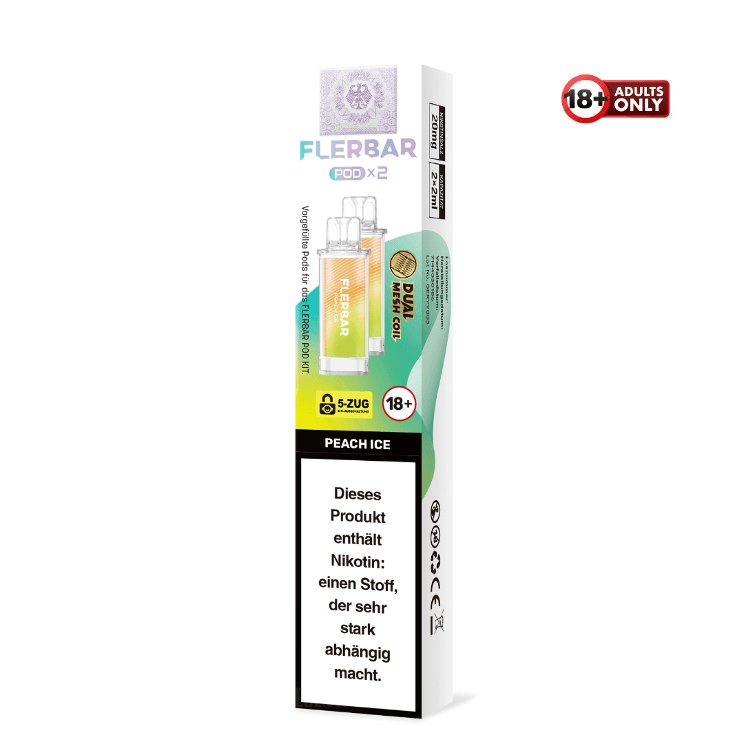 Flerbar Prefilled pod Peach Ice - EdenVape24