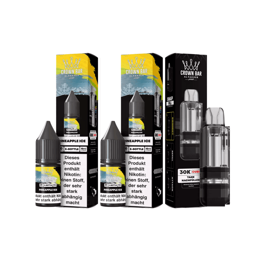 Al Fakher Cubic 30K Pod – Pineapple Ice - EdenVape24