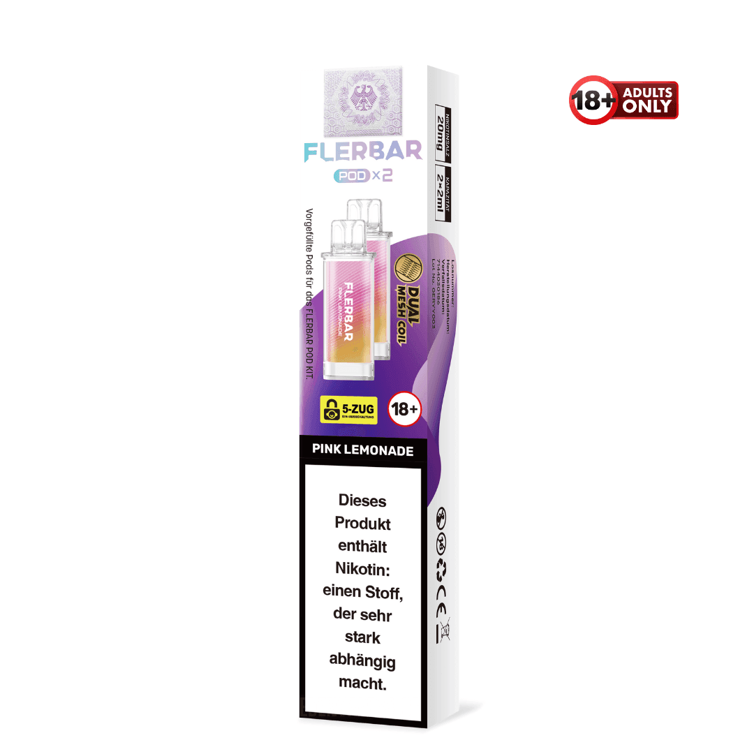 Flerbar Prefilled Pod Pink Lemonade - EdenVape24