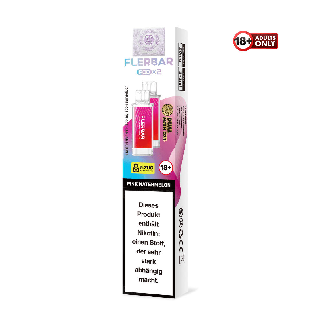 Flerbar Prefilled Pod Pink Watermelon - EdenVape24