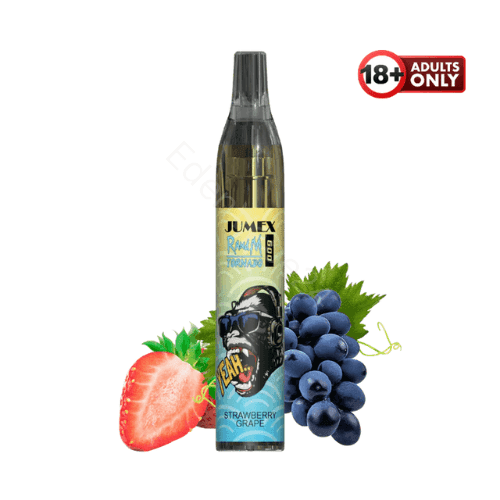 RandM Tornado 600 Nikotinfrei Fumot Vapes - Strawberry Grape - EdenVape24