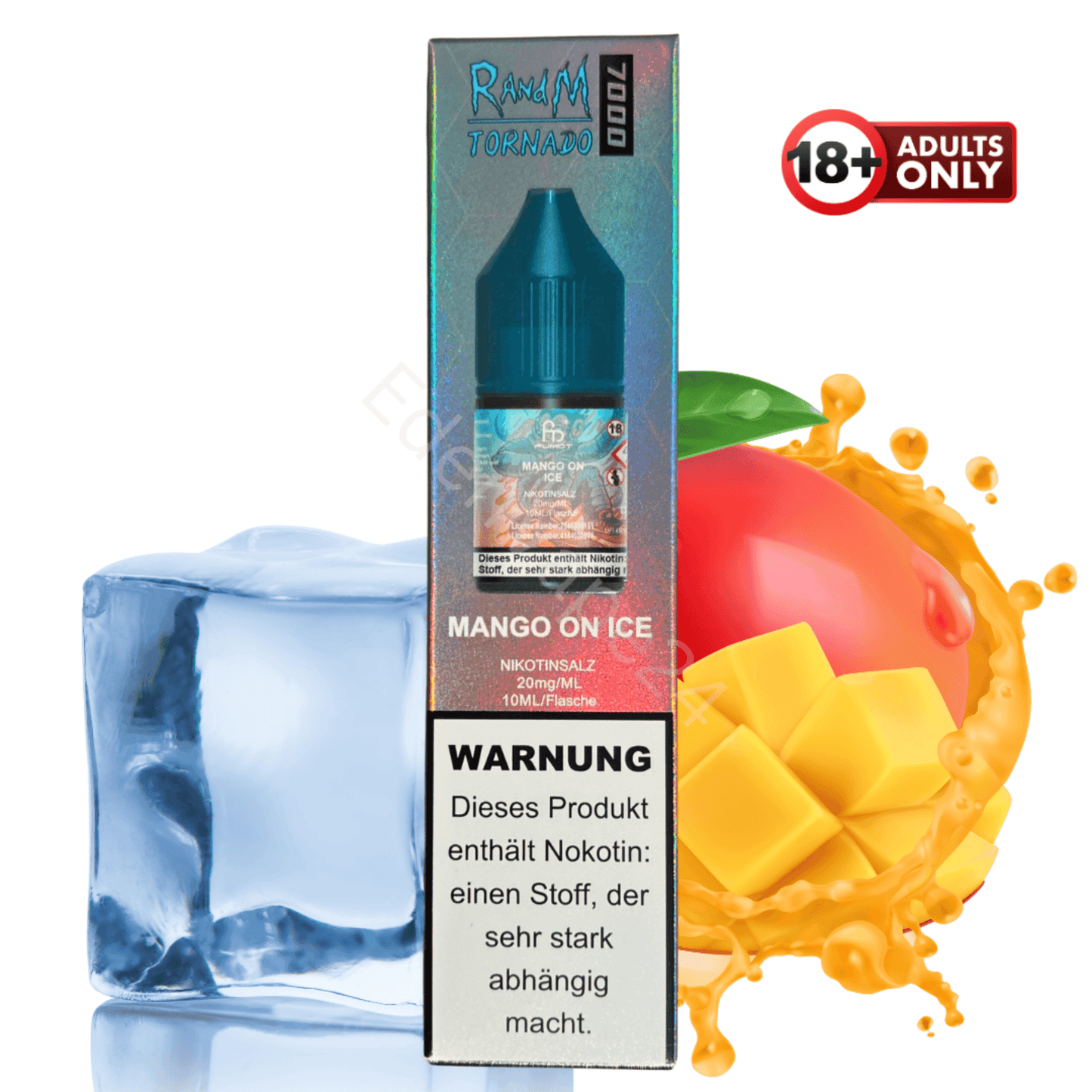 RandM Tornado 7000 Liquid - Mango on Ice - EdenVape24