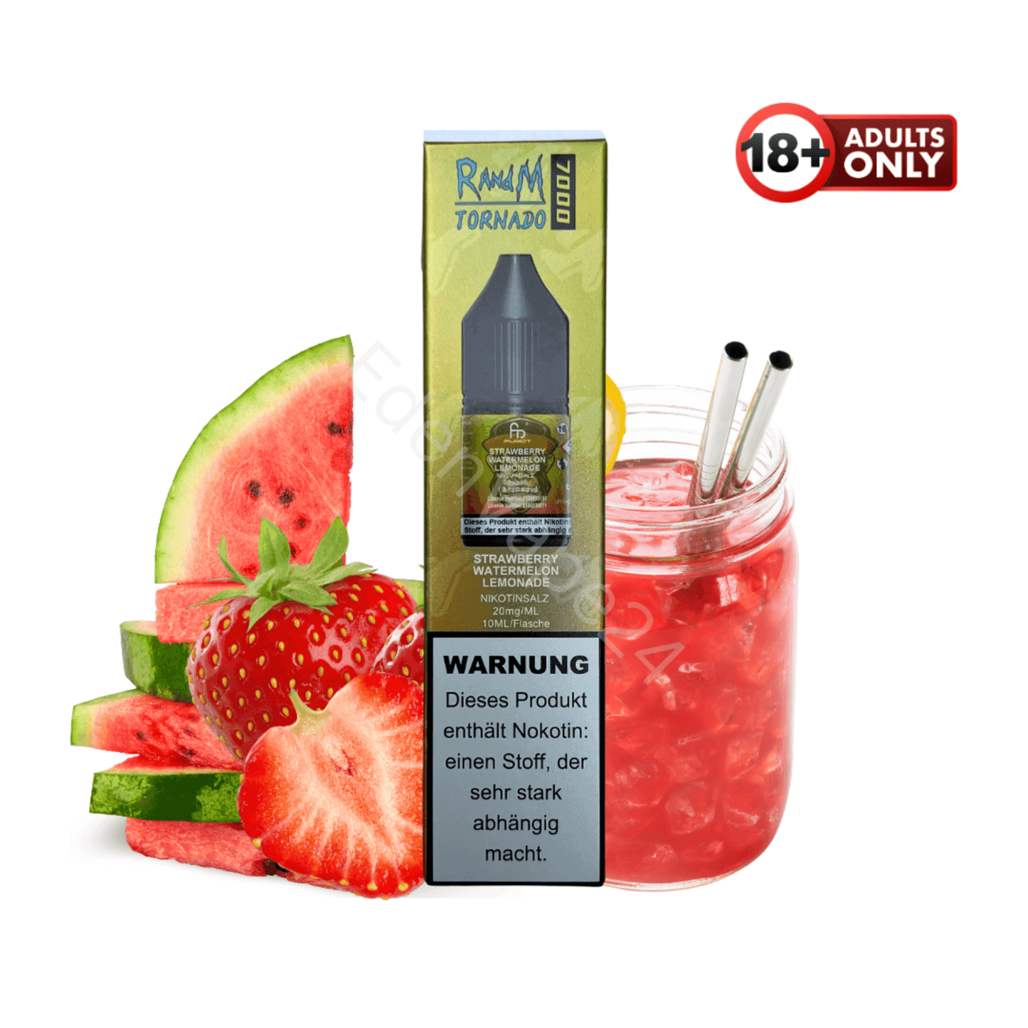 RandM Tornado 7000 Liquid - Strawberry Watermelon Lemonade - EdenVape24