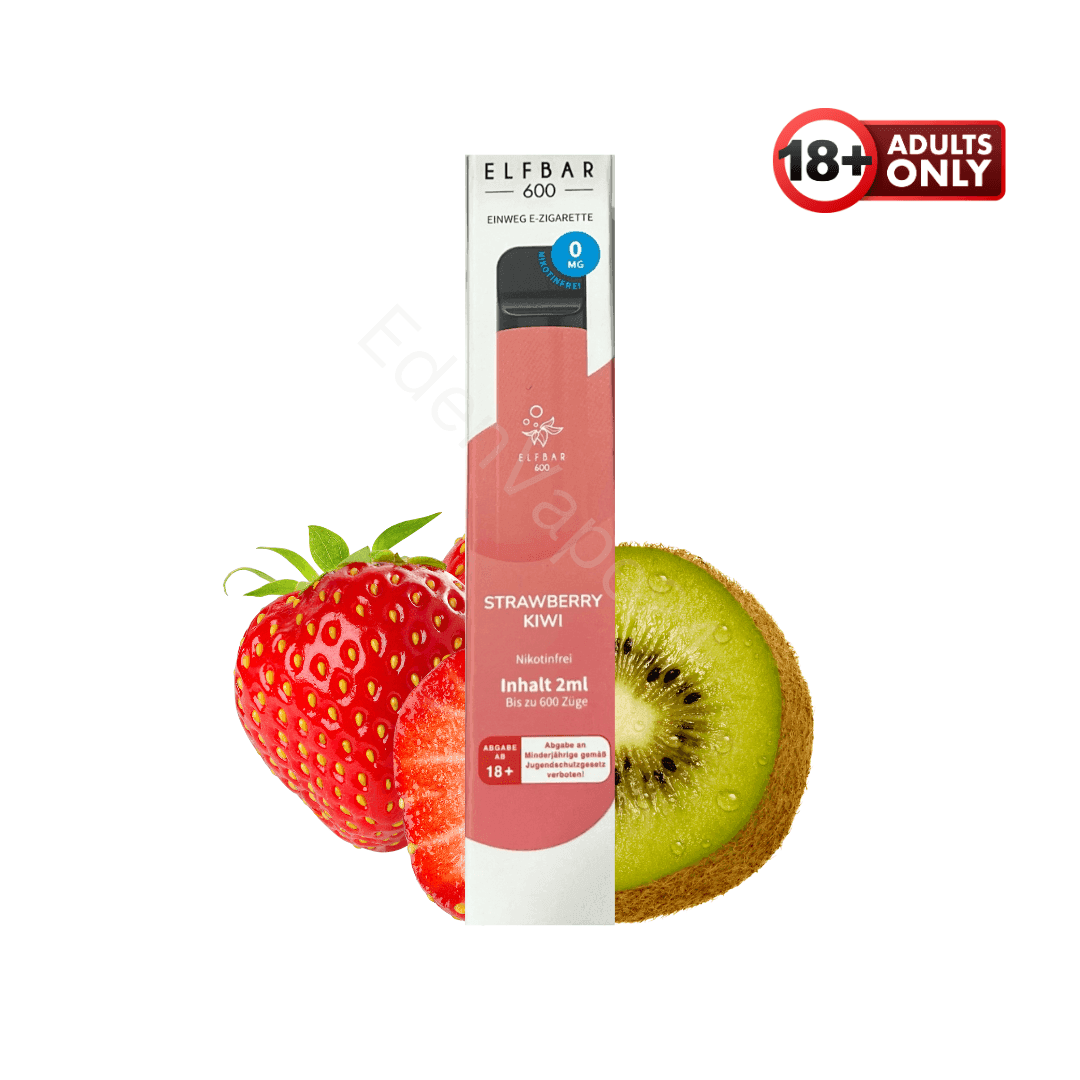 Elfbar 600 - Strawberry Kiwi - Nikotinfrei - EdenVape24