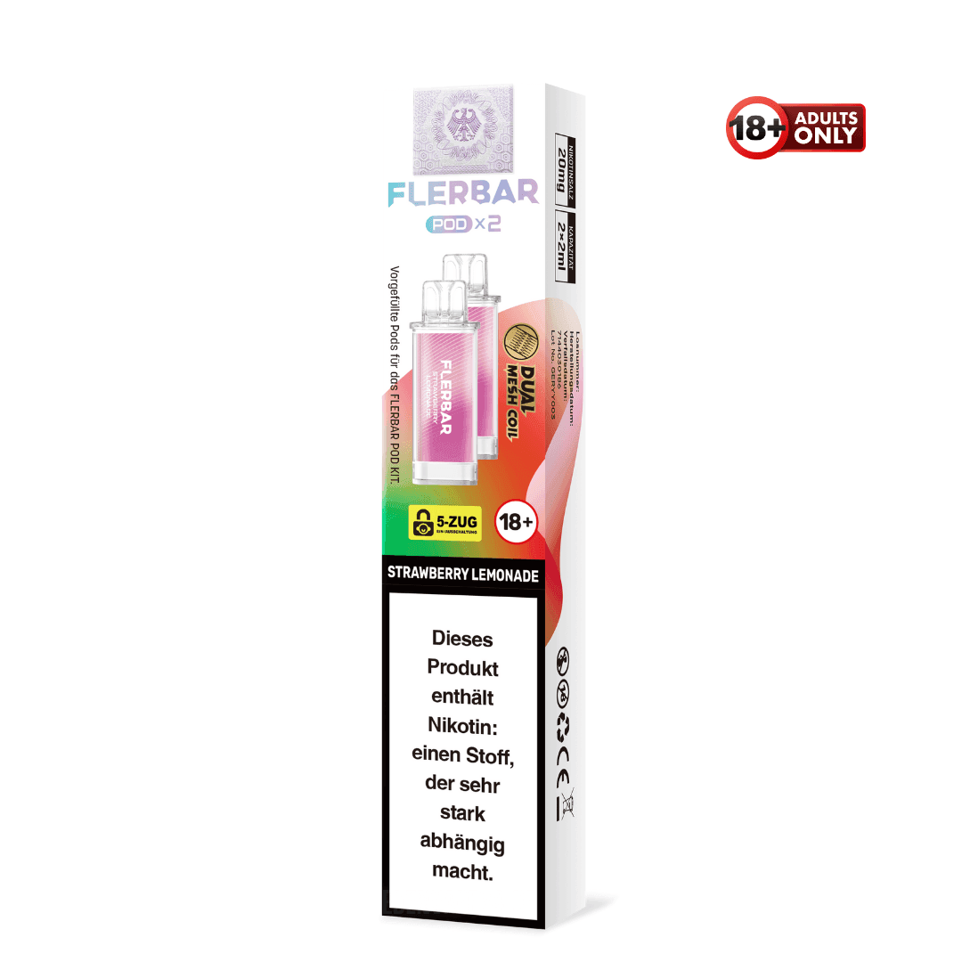 Flerbar Prefilled Pod Strawberry Lemonade - EdenVape24