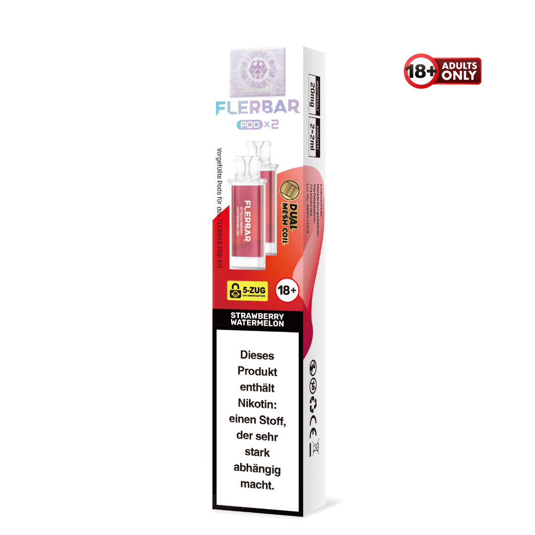 Flerbar Pod Strawberry Watermelon - EdenVape24