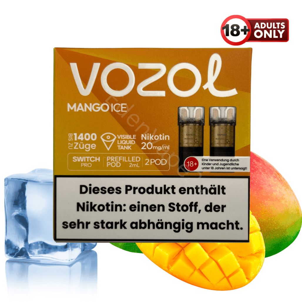 Vozol Pod - Mango Ice - EdenVape24
