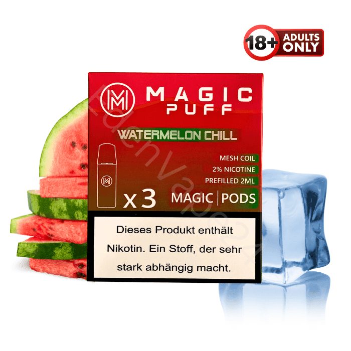 Magic Puff Pods - Watermelon Chill - EdenVape24