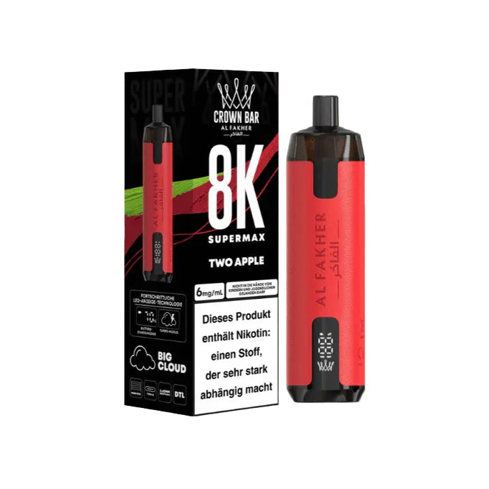 Al Fakher 8000 Two Apples