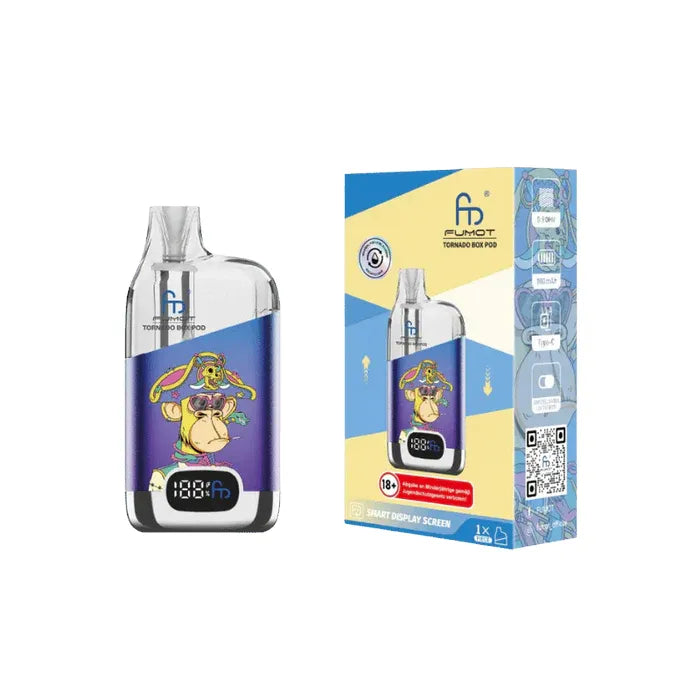 Fumot Digital Box | 12000 Züge | Open Pod Kit