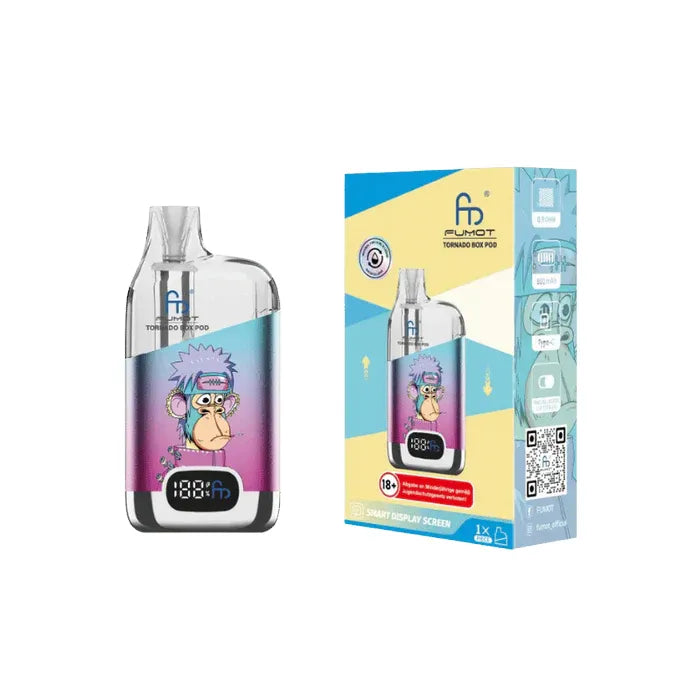 Fumot Digital Box | 12000 Züge | Open Pod Kit