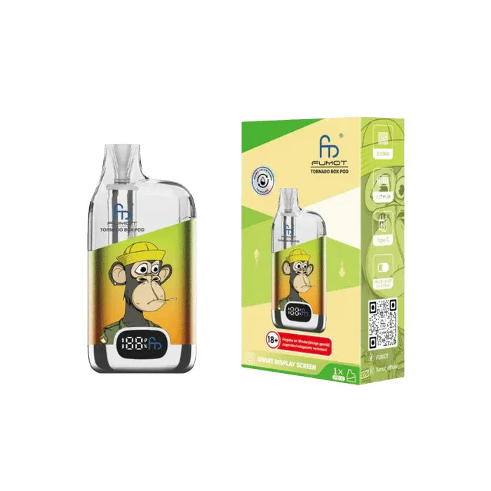 Fumot Digital Box | 12000 Züge | Open Pod Kit