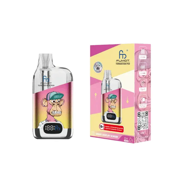 Fumot Digital Box | 12000 Züge | Open Pod Kit