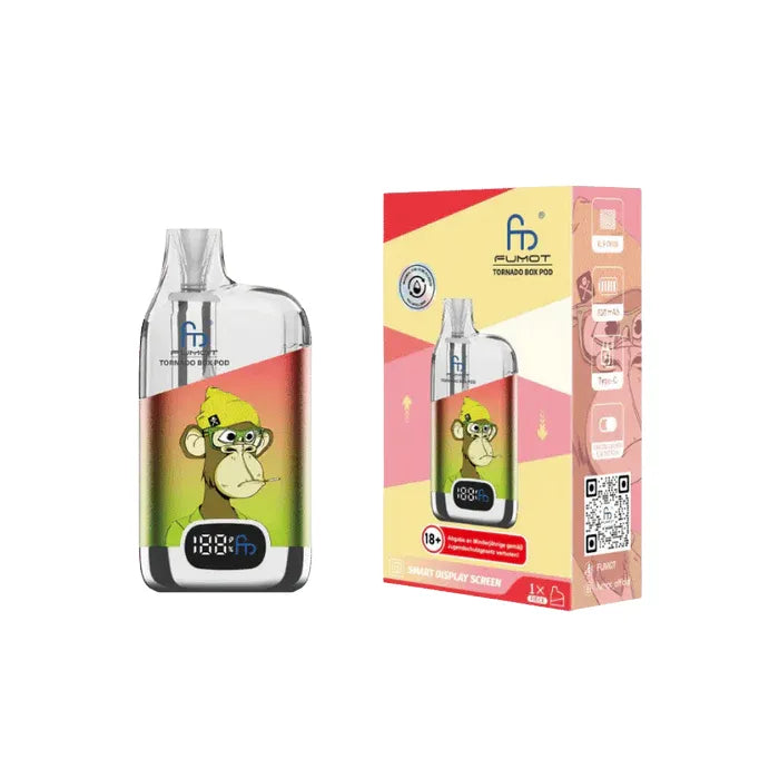 Fumot Digital Box | 12000 Züge | Open Pod Kit