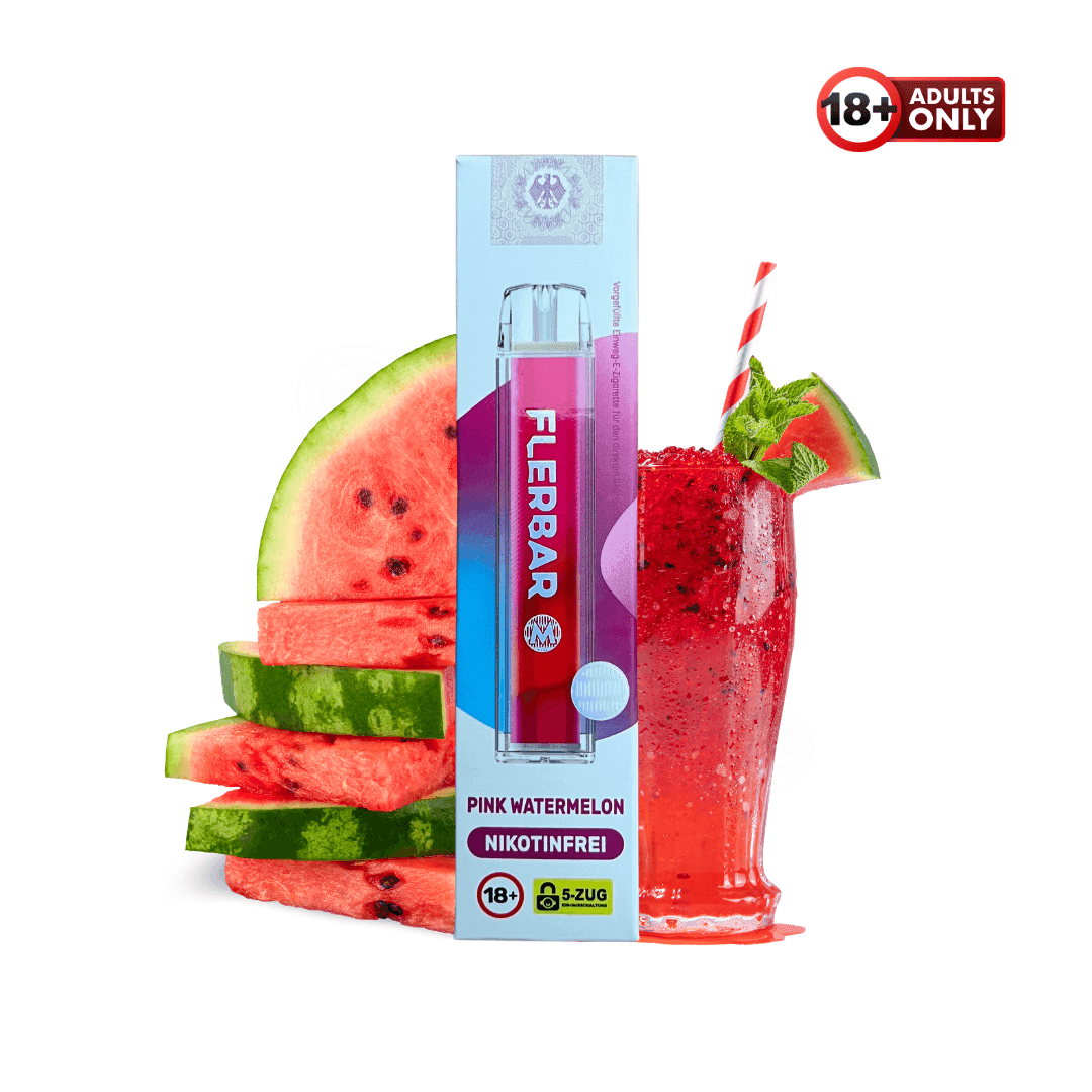 Flerbar M Vape Pink Watermelon Nikotinfrei - EdenVape24