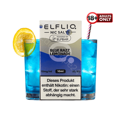 Elfbar Elfliq - Blue Razz Lemonade - 10mg Liquid - EdenVape24